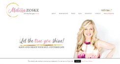 Desktop Screenshot of melissazoske.com